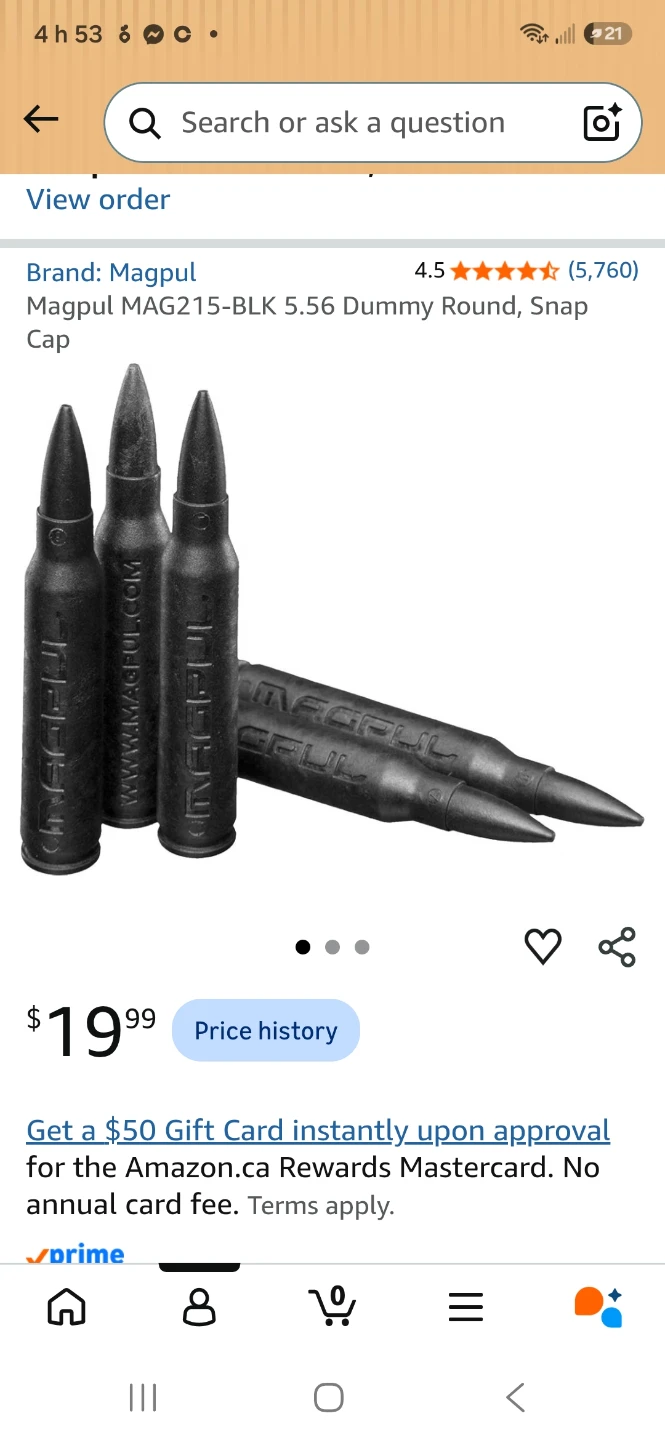 Magpul 5.56 Dummy Rounds (5 Pack) - photo 2