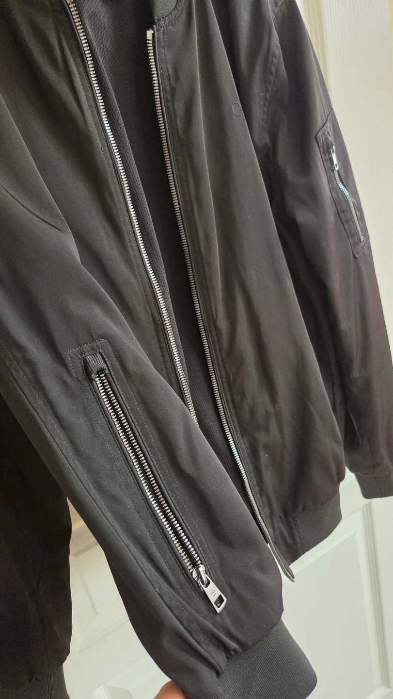 Calvin Klein Black Bomber Jacket - photo 2