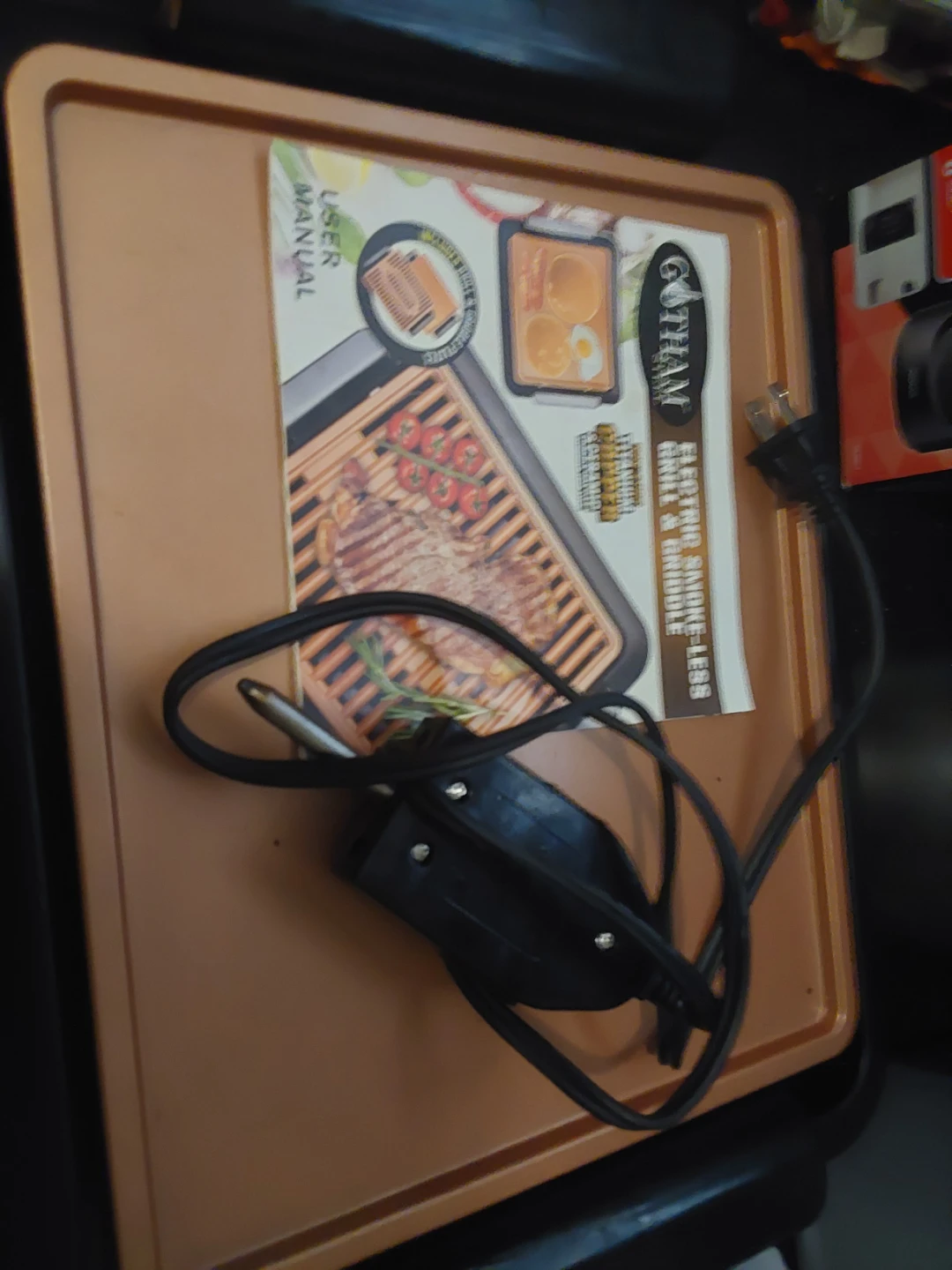 Gotham Steel Electric Smokeless Grill and Griddle