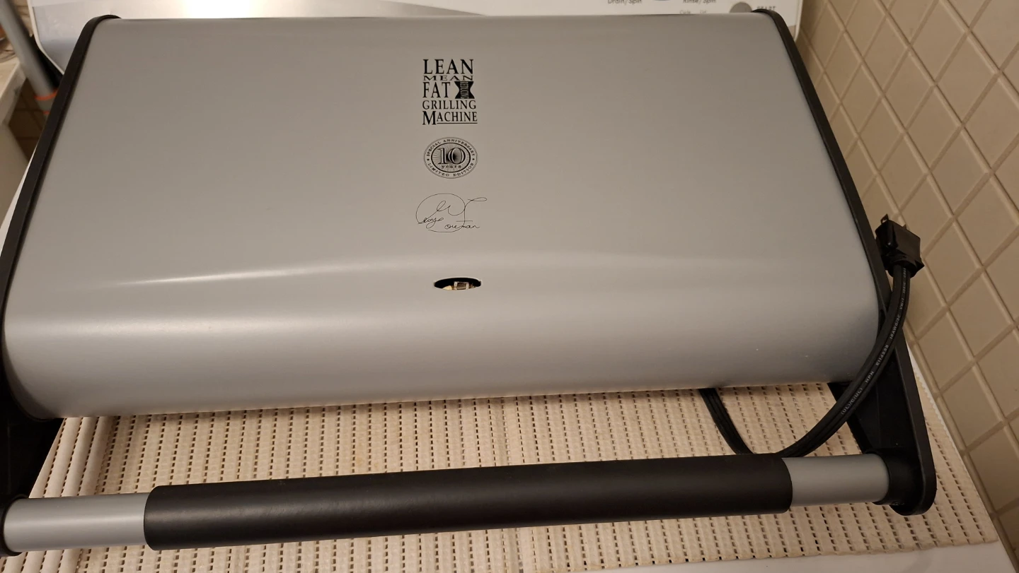 George Foreman 10th Anniversary Grilling Machine