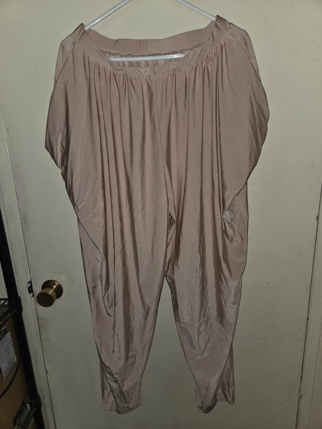 Shein Rose Harem Pants in a Ladies L