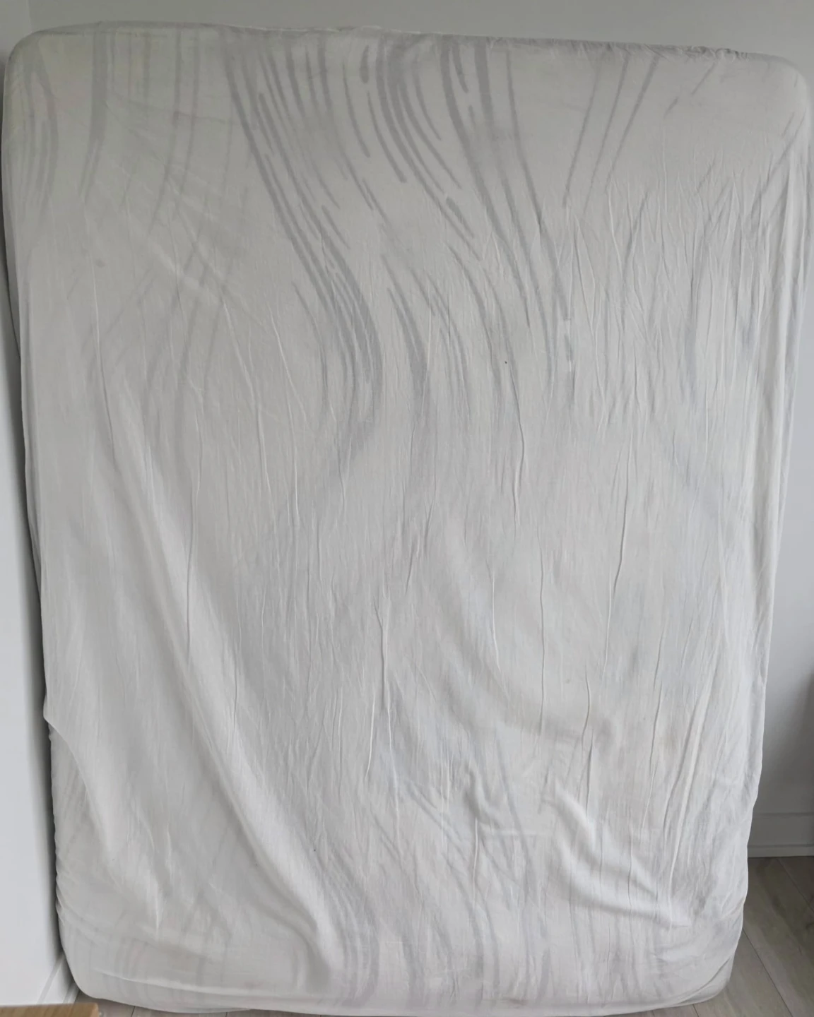 White Patterned Queen Mattress