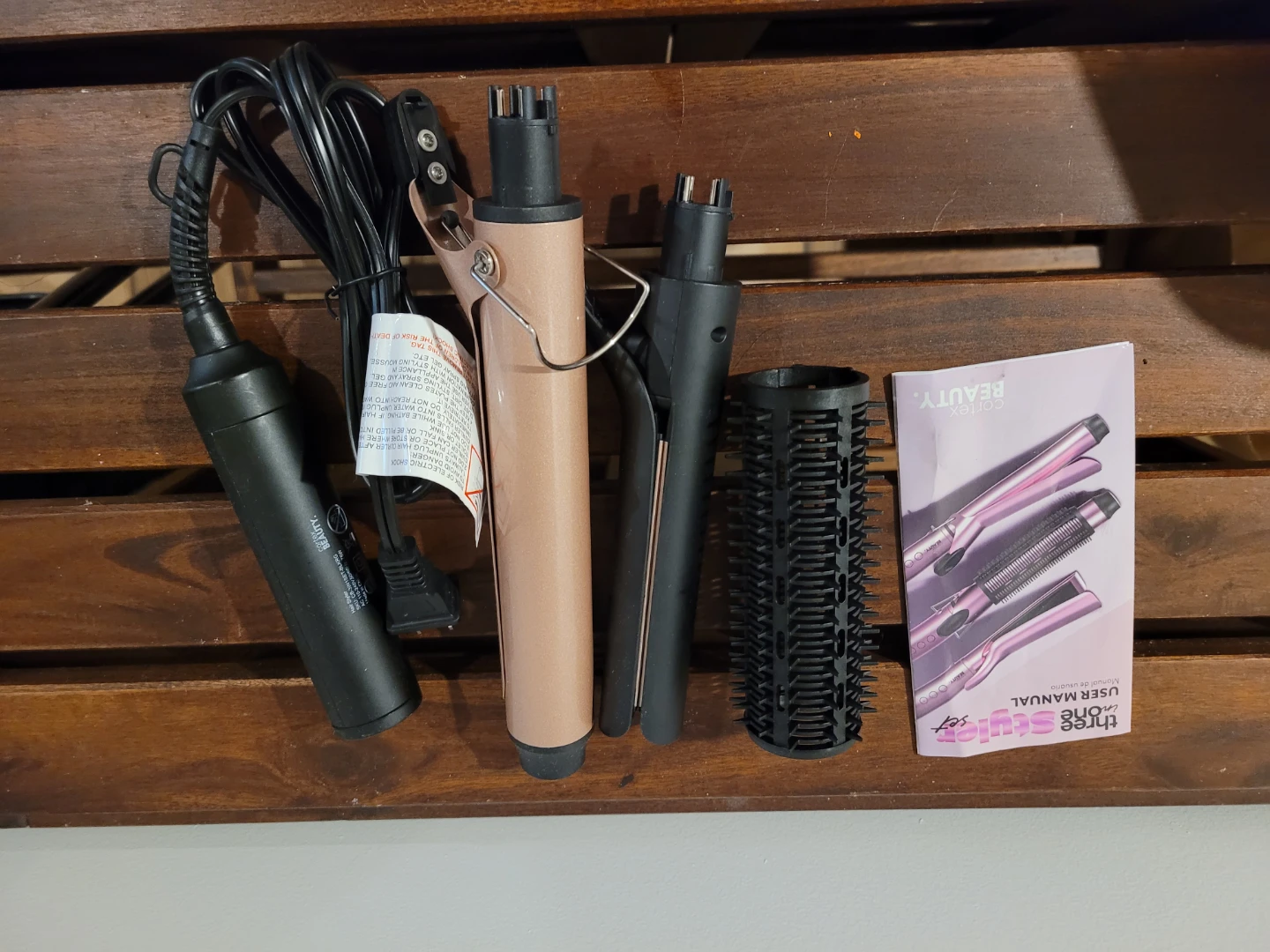 Cortex Beauty Three-in-One Styler Set