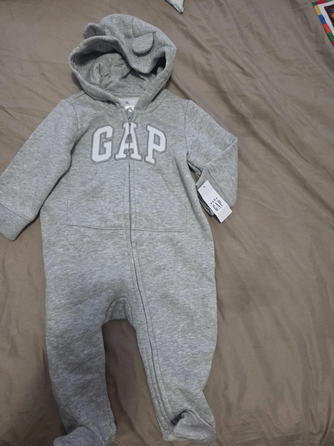 Baby Gap Hooded One-Piece Jumpsuit