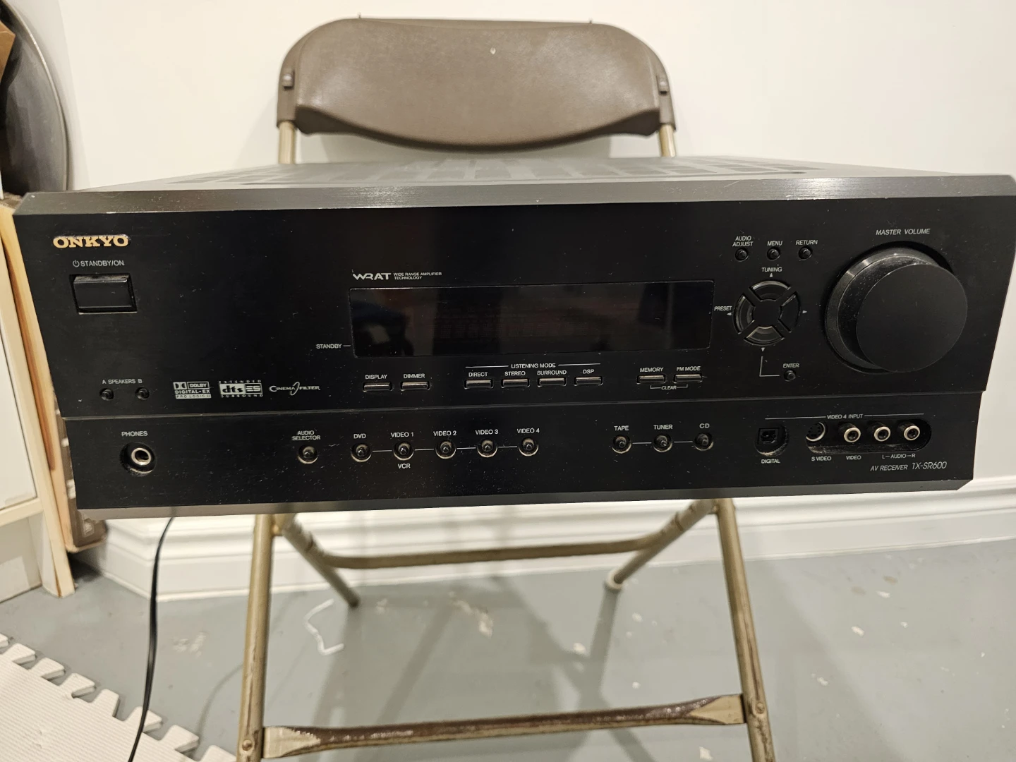 Onkyo TX-SR600 6.1 Channel Home Theater AV Receiver used