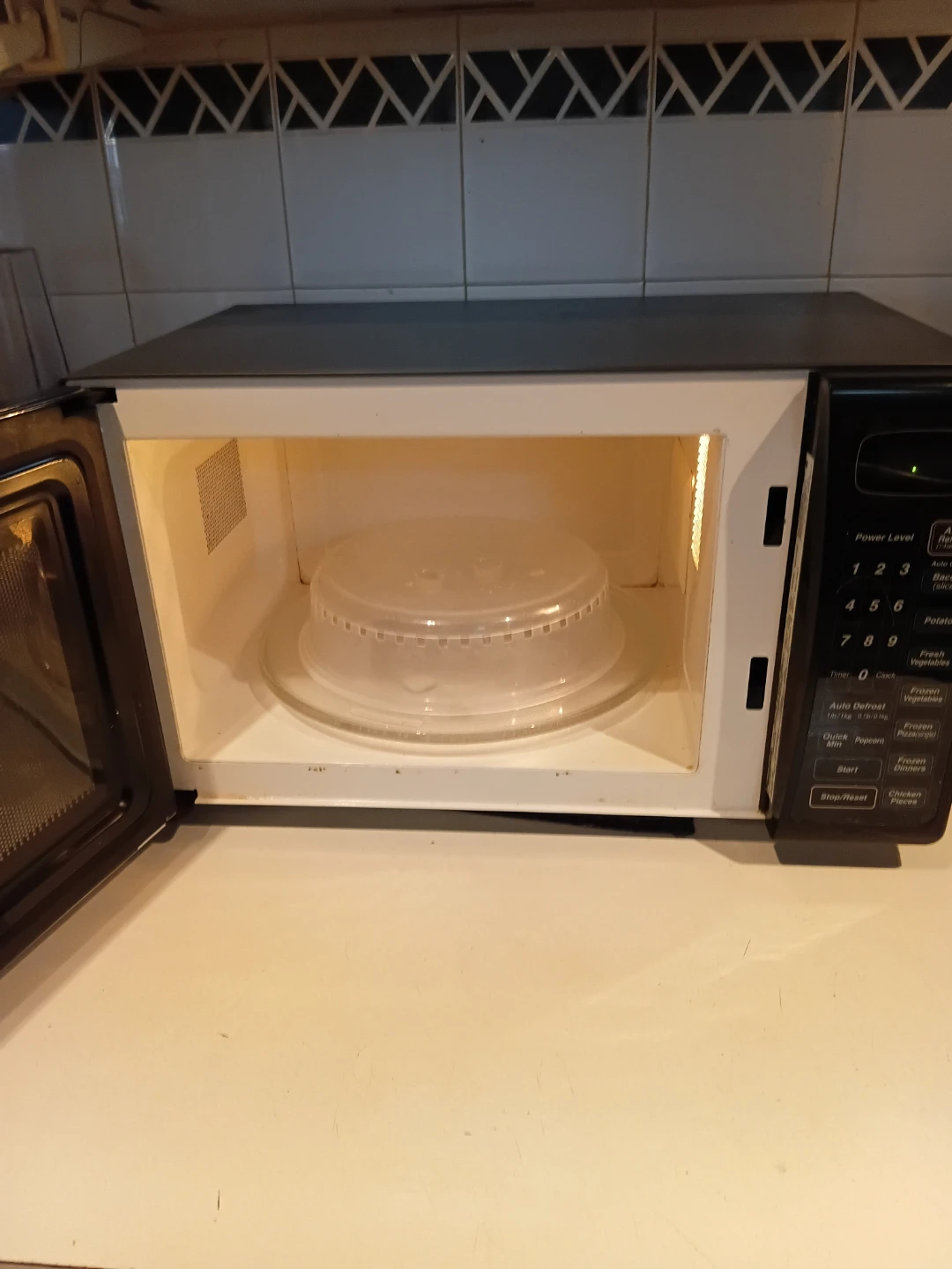 Panasonic Compact Black Microwave Oven READ DESCRIPTION ON SIZE - photo 2