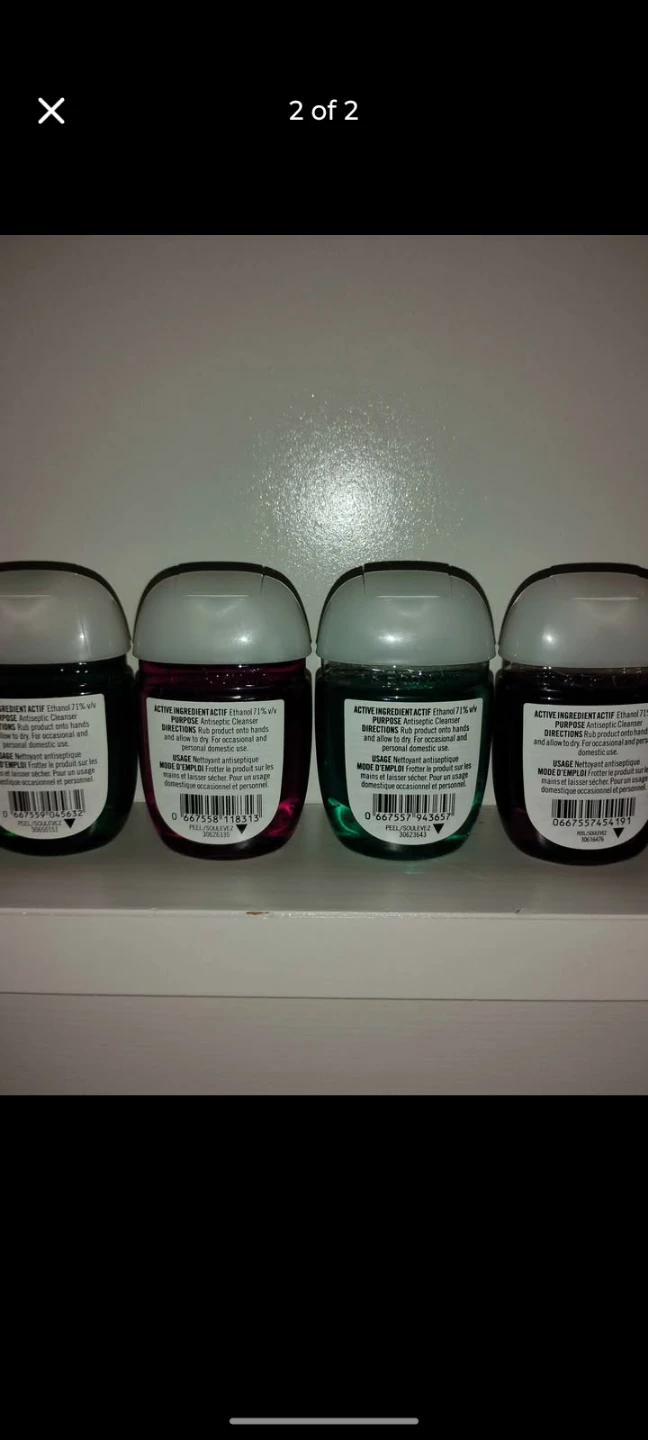 4 Bath & Body Works PocketBac Hand Sanitizers - photo 2