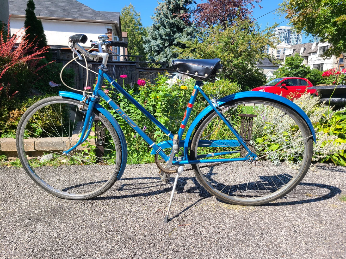 Vintage Le Circuit blue bicycle - photo 2