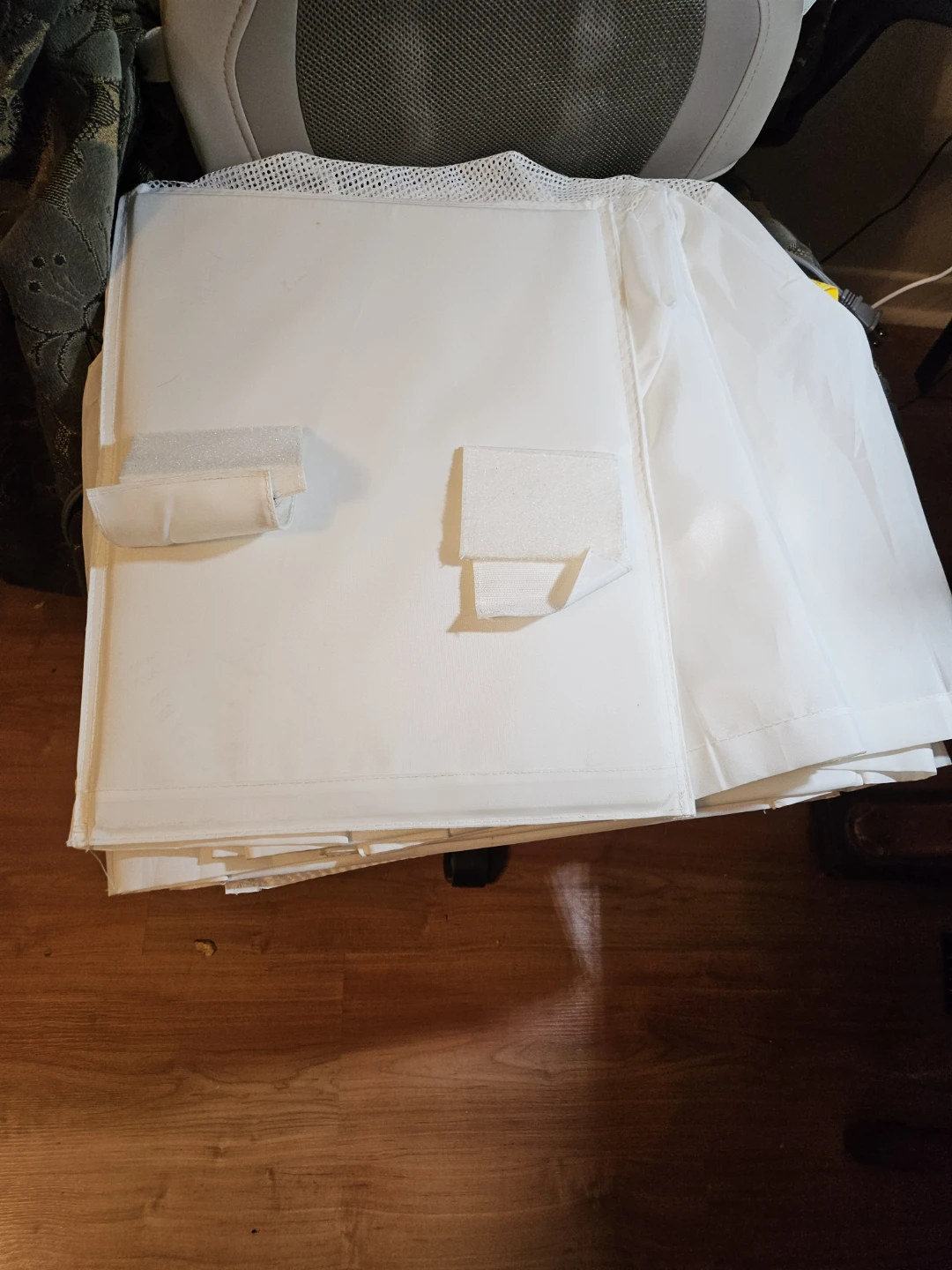 Ikea White Hanging Closet Organizer , 6 shelves