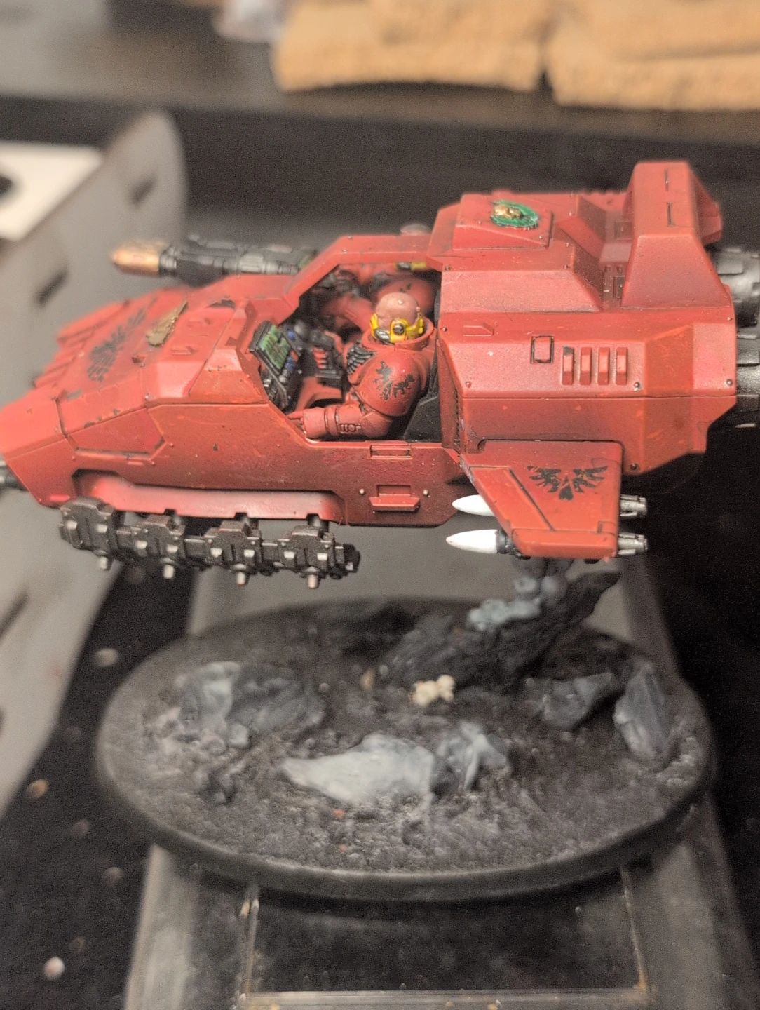 Warhammer 40K Armageddon Space Marine Land Speeder - photo 3