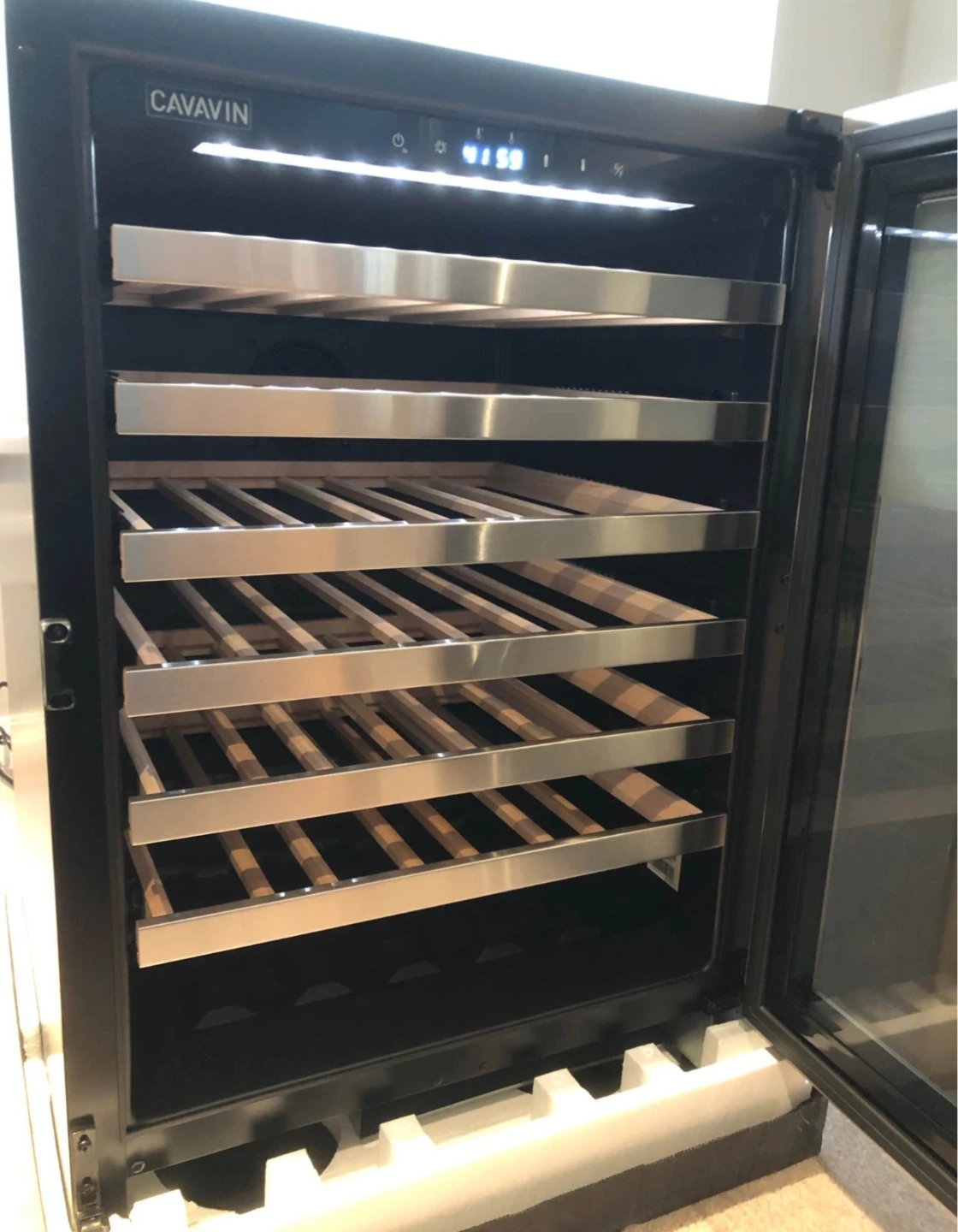 Cavavin 24 inches 54 bottles Wine Cooler - photo 5