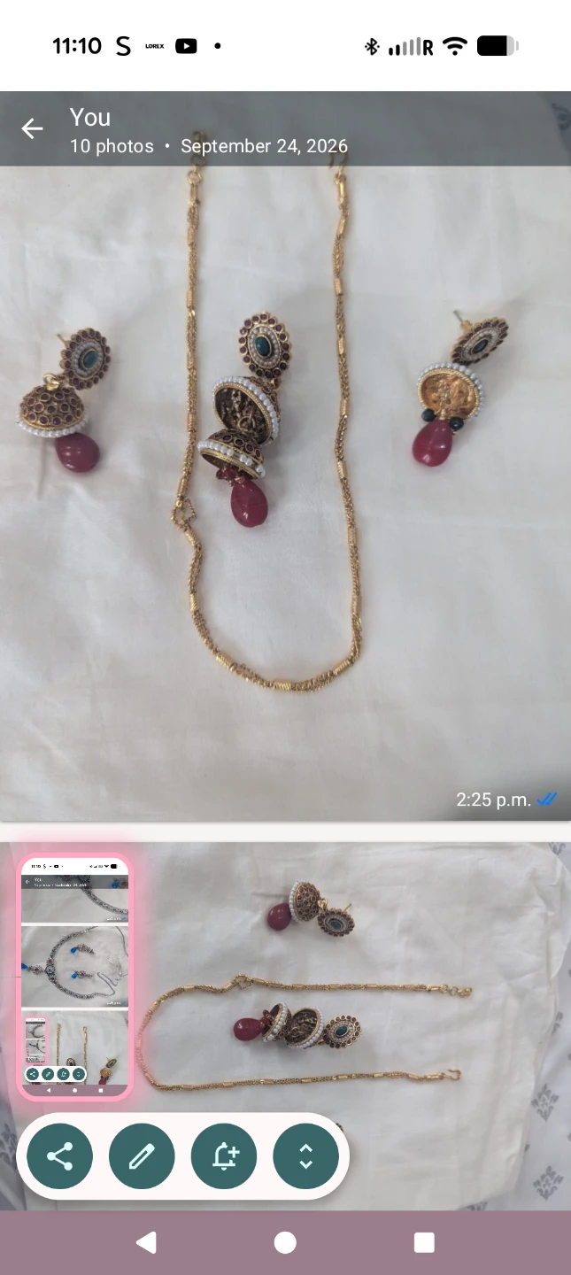 Assorted Traditional Indian Jewellery Necklace Sets - photo 4