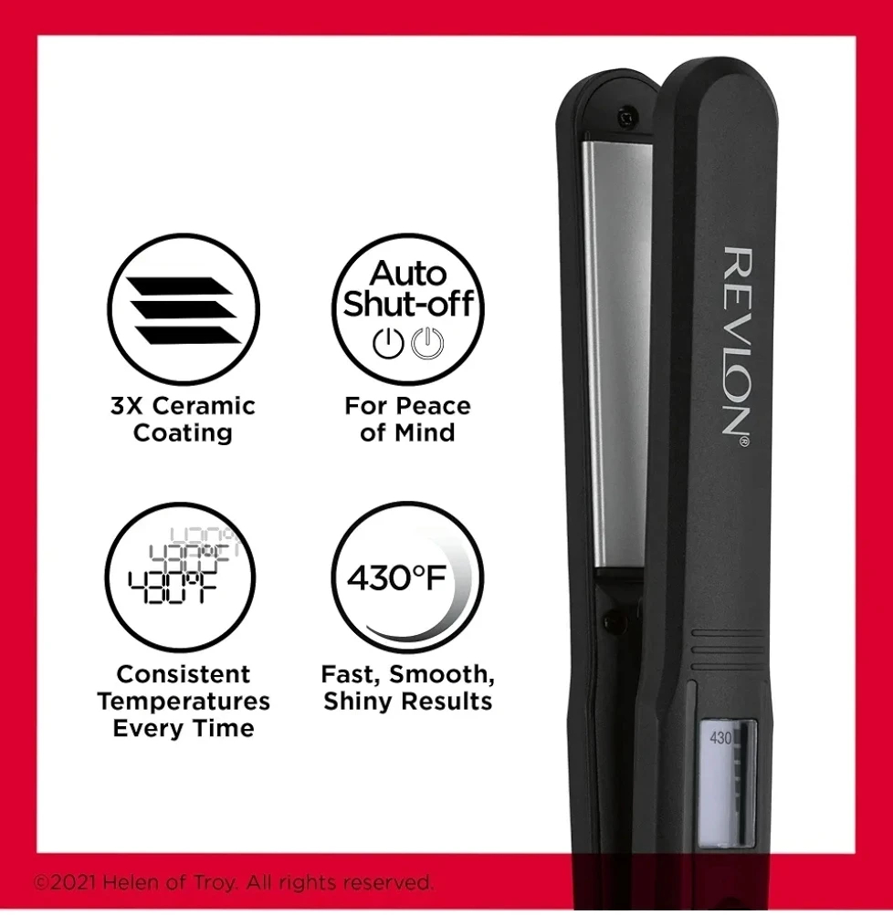 Revlon 1" Ceramic Flat Iron - photo 5