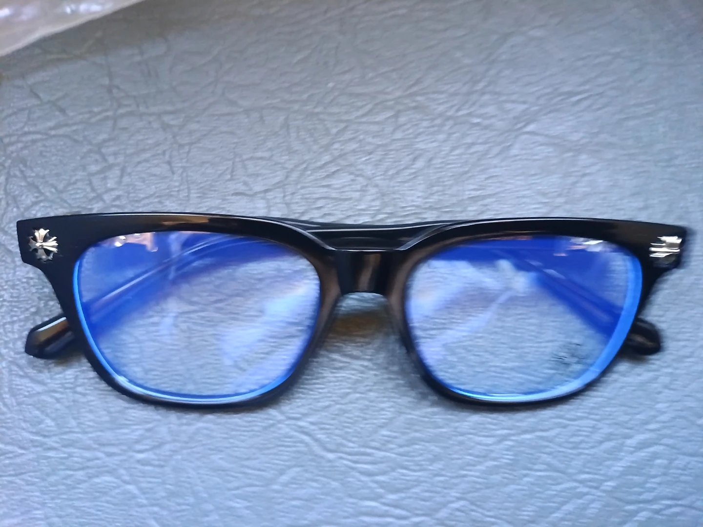 Chrome Hearts Style Blue Light Glasses - photo 2