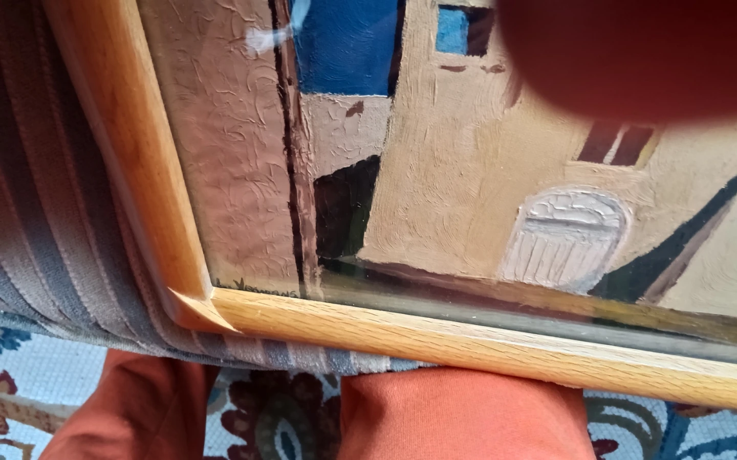 Original New Mexico Adobe Oil Painting by L. Youmans - photo 5