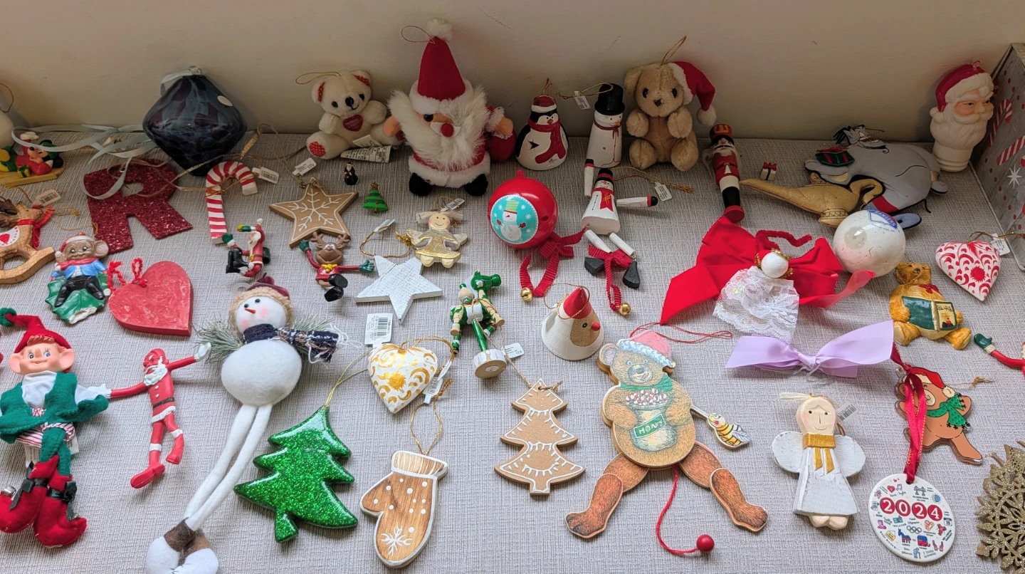 Assorted Christmas Tree Ornaments Collection (65 Ornaments) - photo 3