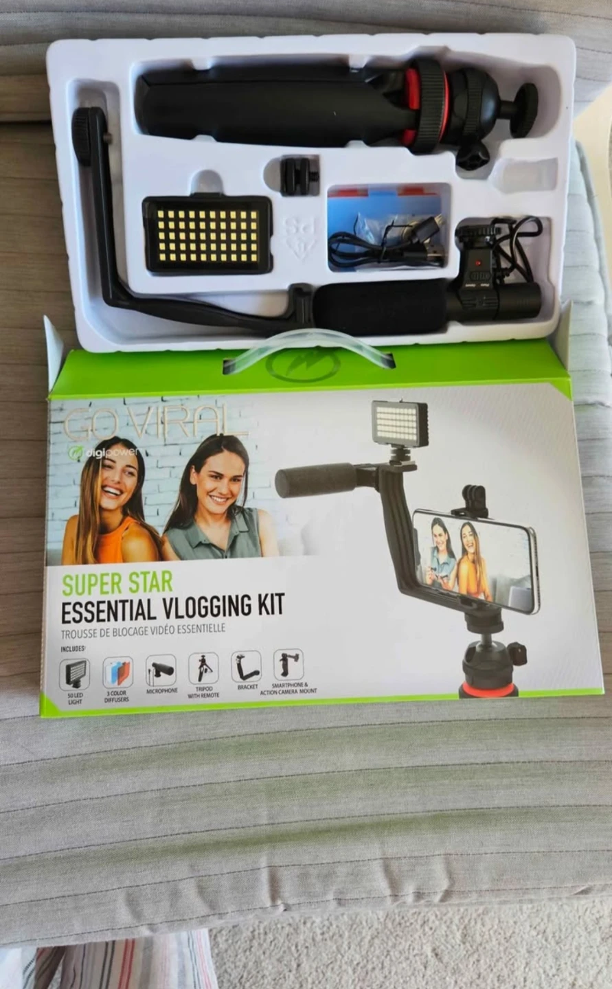 Digipower Go Viral Super Star Essential Vlogging Kit