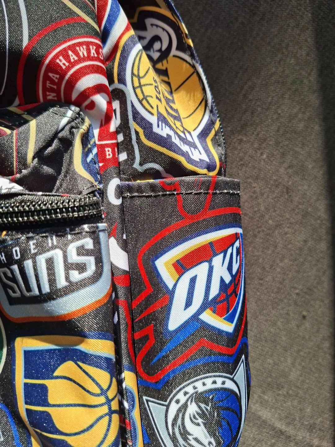 NBA Team Logo Print Backpack - photo 5