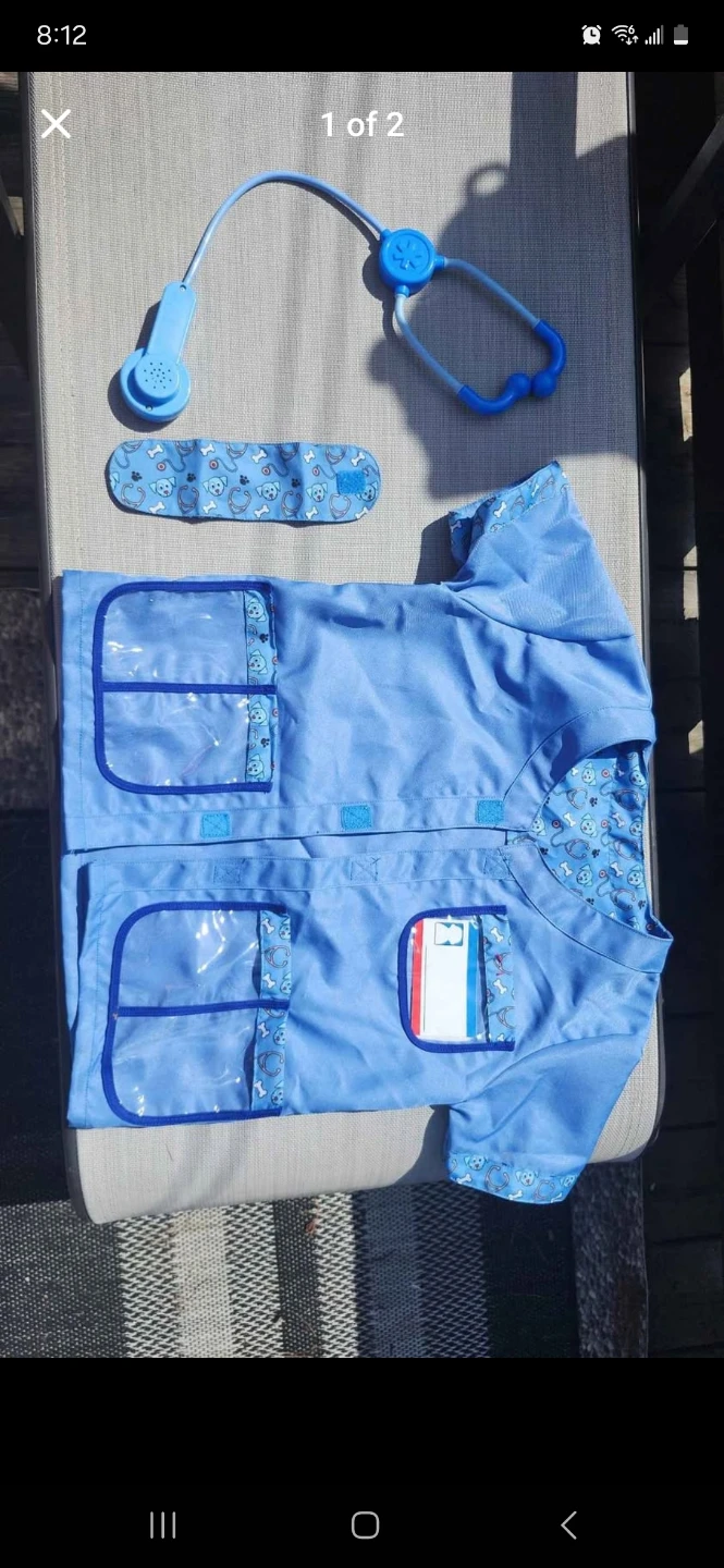Kids Veterinarian Costume Set