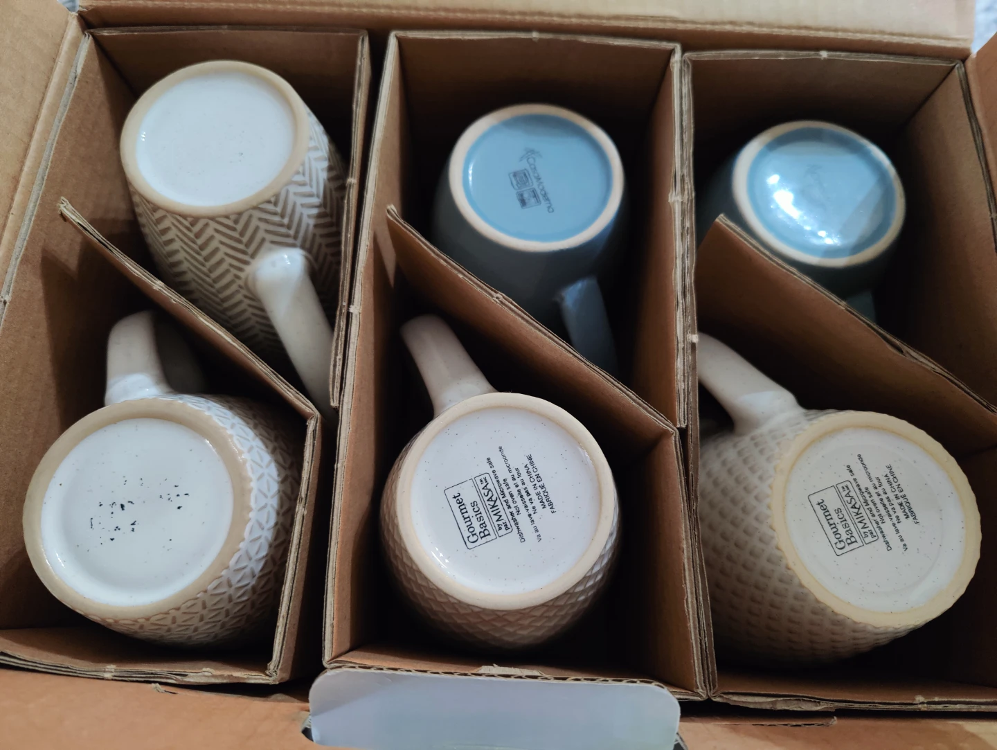 Gourmet Basics by Mikasa Stoneware Mugs (6 Pack) - photo 3