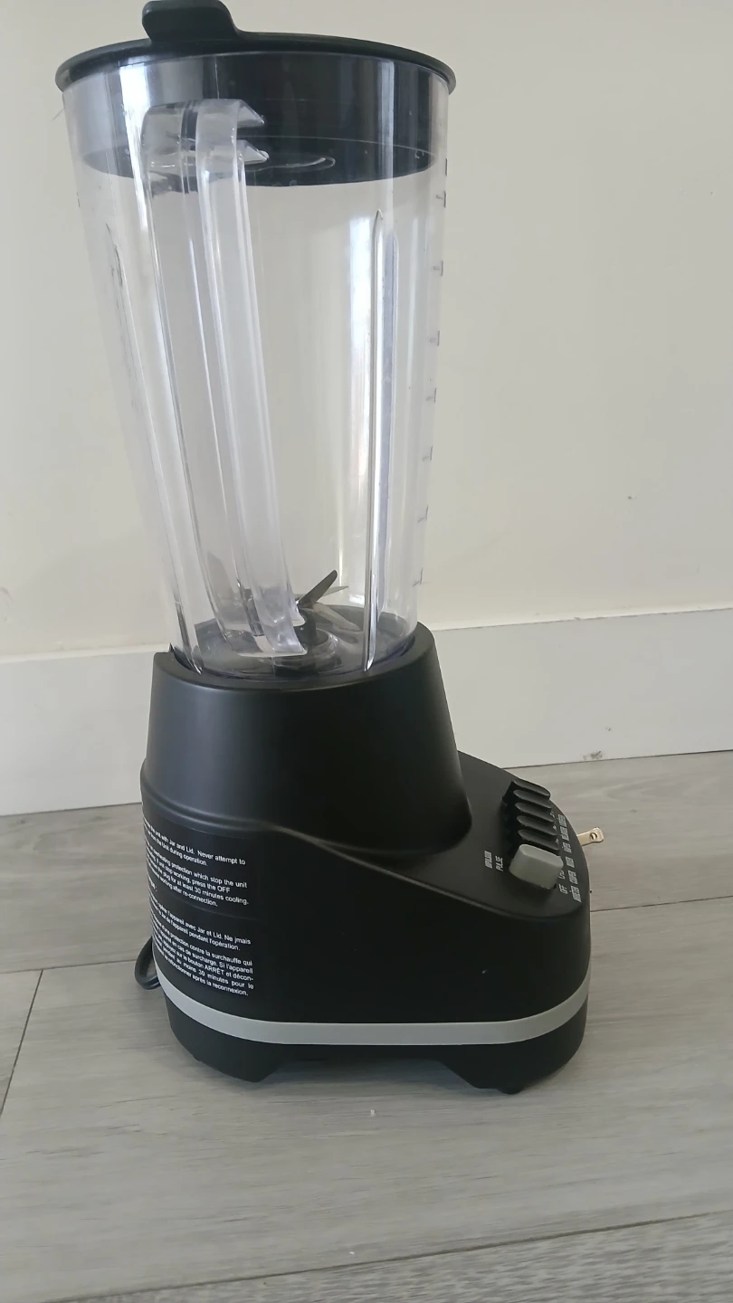 Black Countertop Blender
