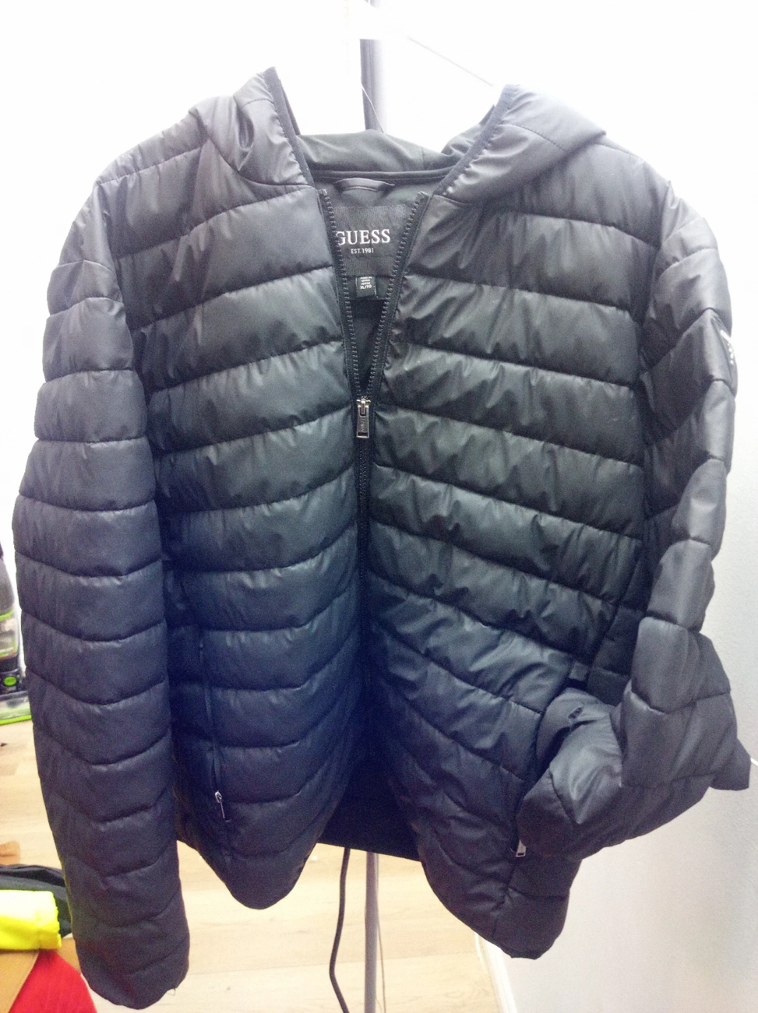 Guess Black Puffer Jacket