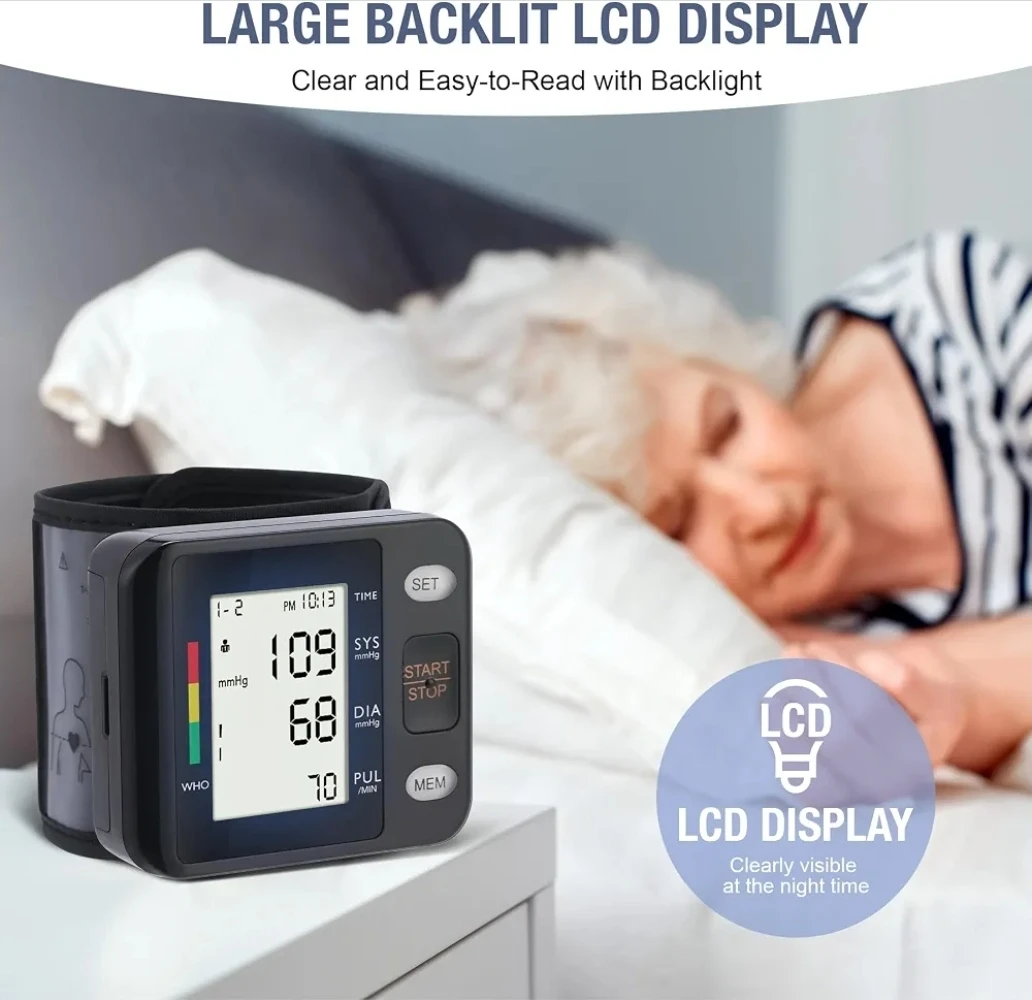 Blood Pressure Monitor BP Monitor Travel Friendly - photo 4