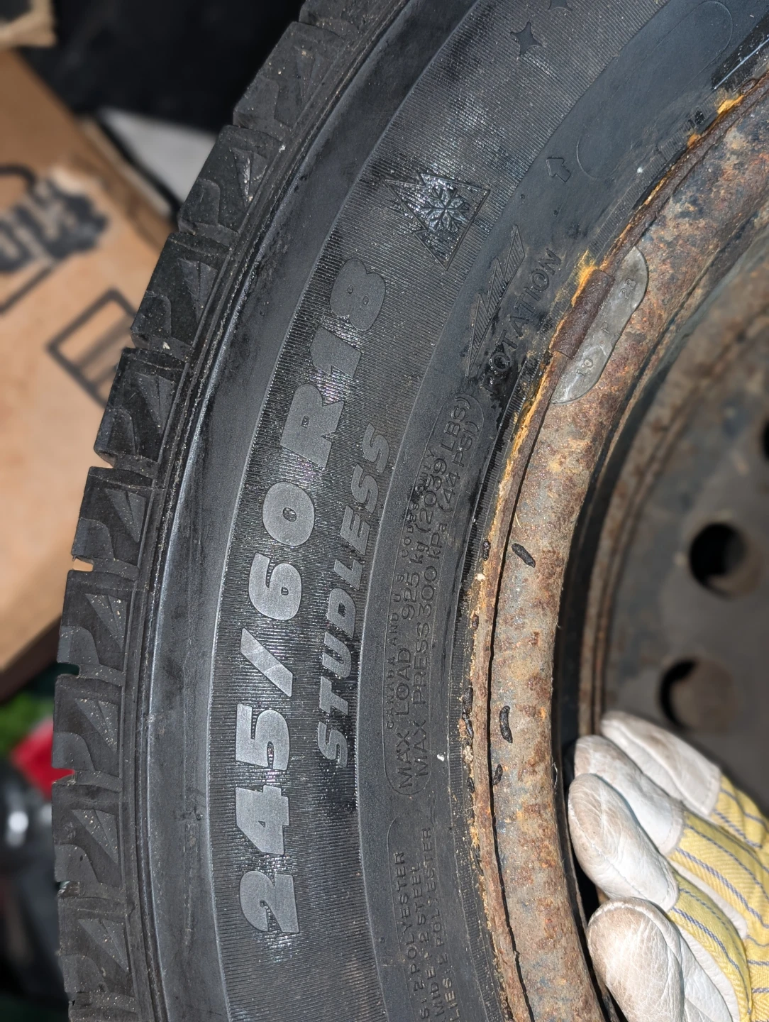 Winter tires Michelin x ice 256 60 18 - photo 3