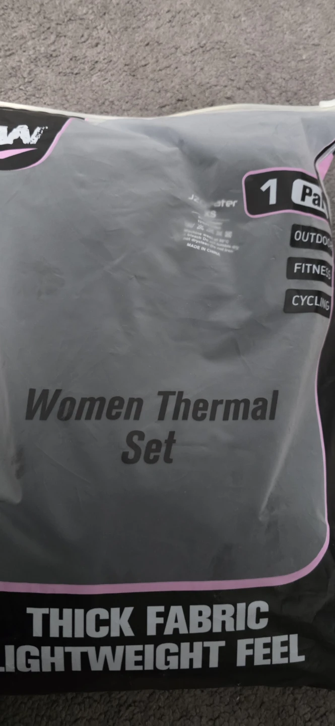 Women's Thermal Set - XS pack of 2