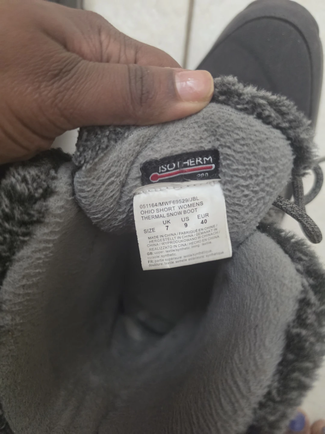 Mountain Warehouse Ohio Short Womens Thermal Snow Boots - photo 3