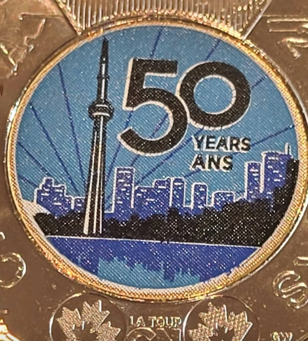 Two varities of CN tower toonies - photo 2