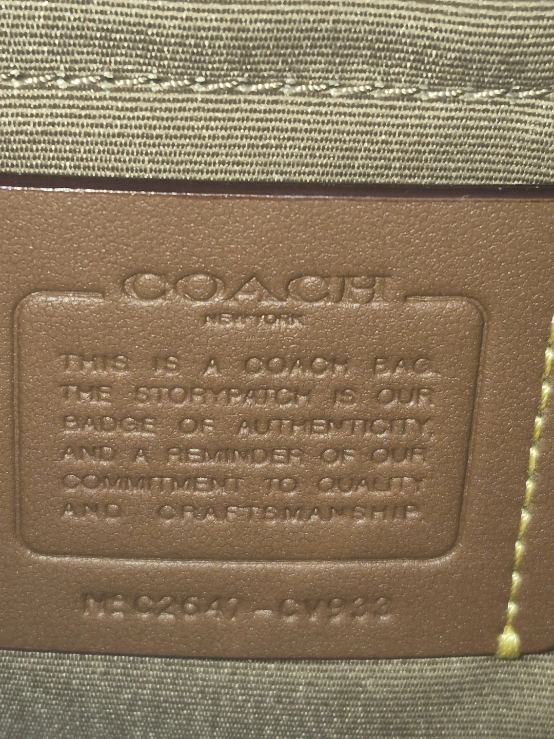 Coach Signature Canvas Mini Shoulder Bag - photo 4