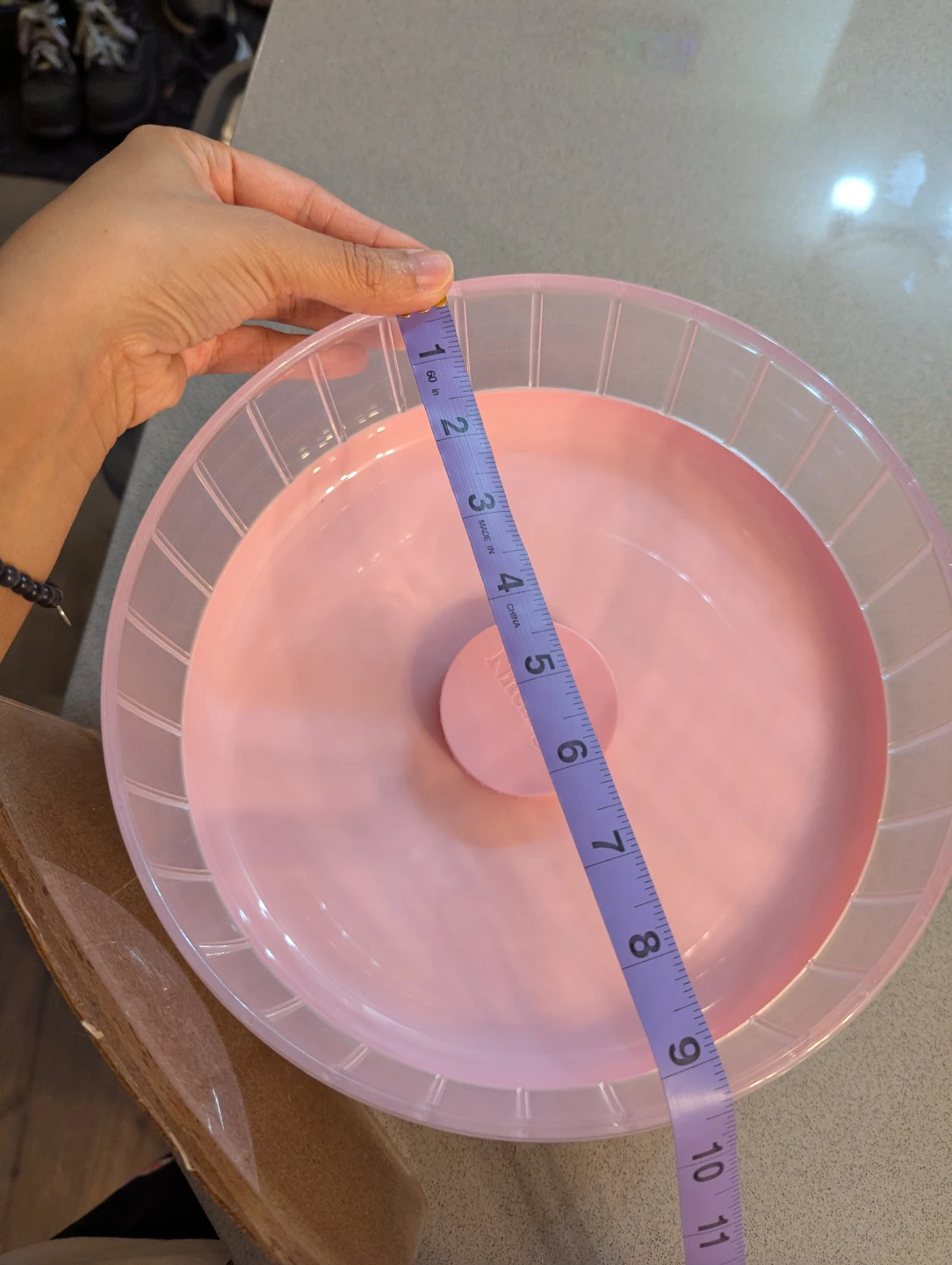 Niteangel Pink Hamster/Gerbil Wheel - photo 4