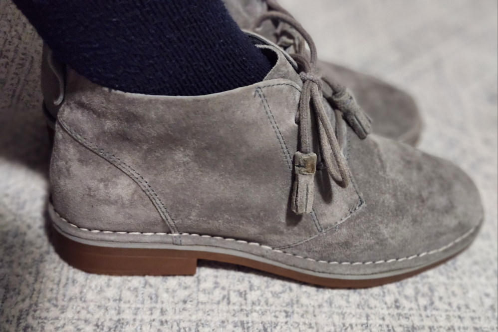 Hush Puppies Grey Suede Desert Boots - photo 2