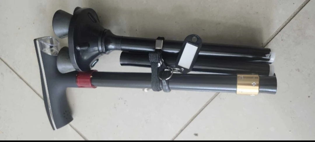 Adjustable Folding Walking Cane with Quad Base - photo 2