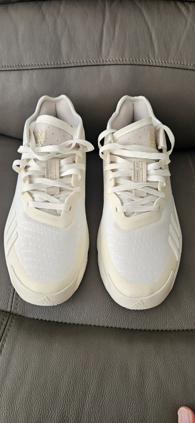 Men's Adidas D.O.N. Issue 4 Ivory White / Mitchell - photo 4