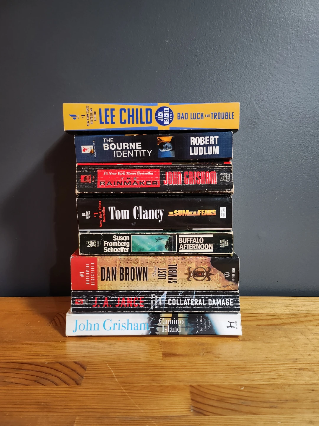 Thriller Mystery Paperback Books- (Lot of 8) - photo 2