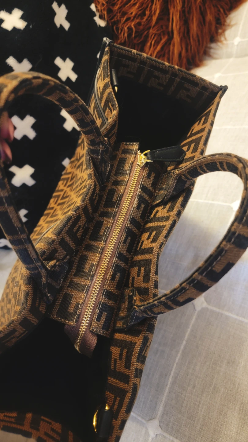Large Fendi Zucca Tote Bag - photo 3