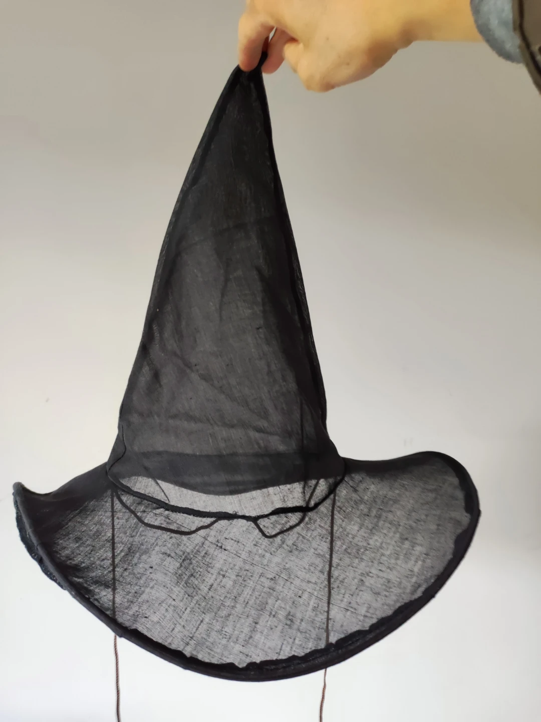Halloween Black Witch Costume Hat