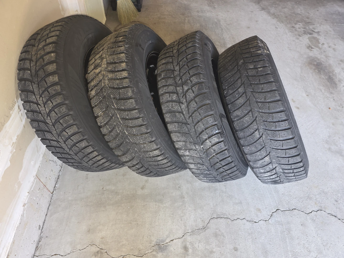Used winter tires on Rims for sale