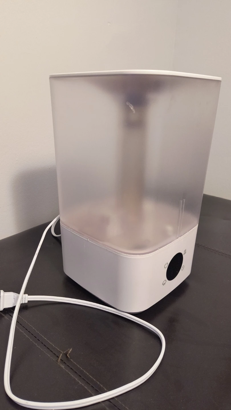 White Electric Ultrasonic Humidifier - photo 2