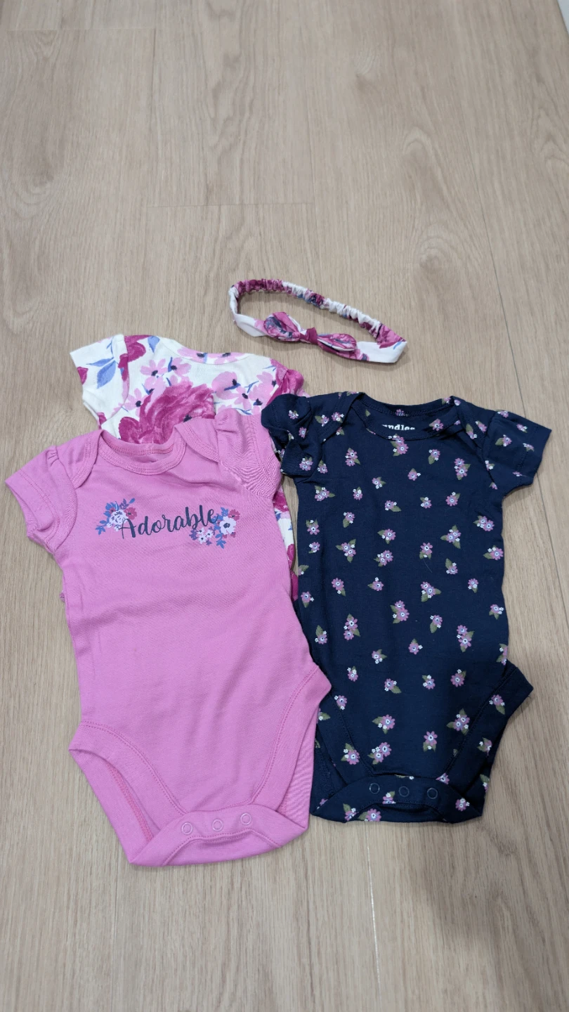 Baby girl clothes bundle 0-3 months NEW with tags - photo 5