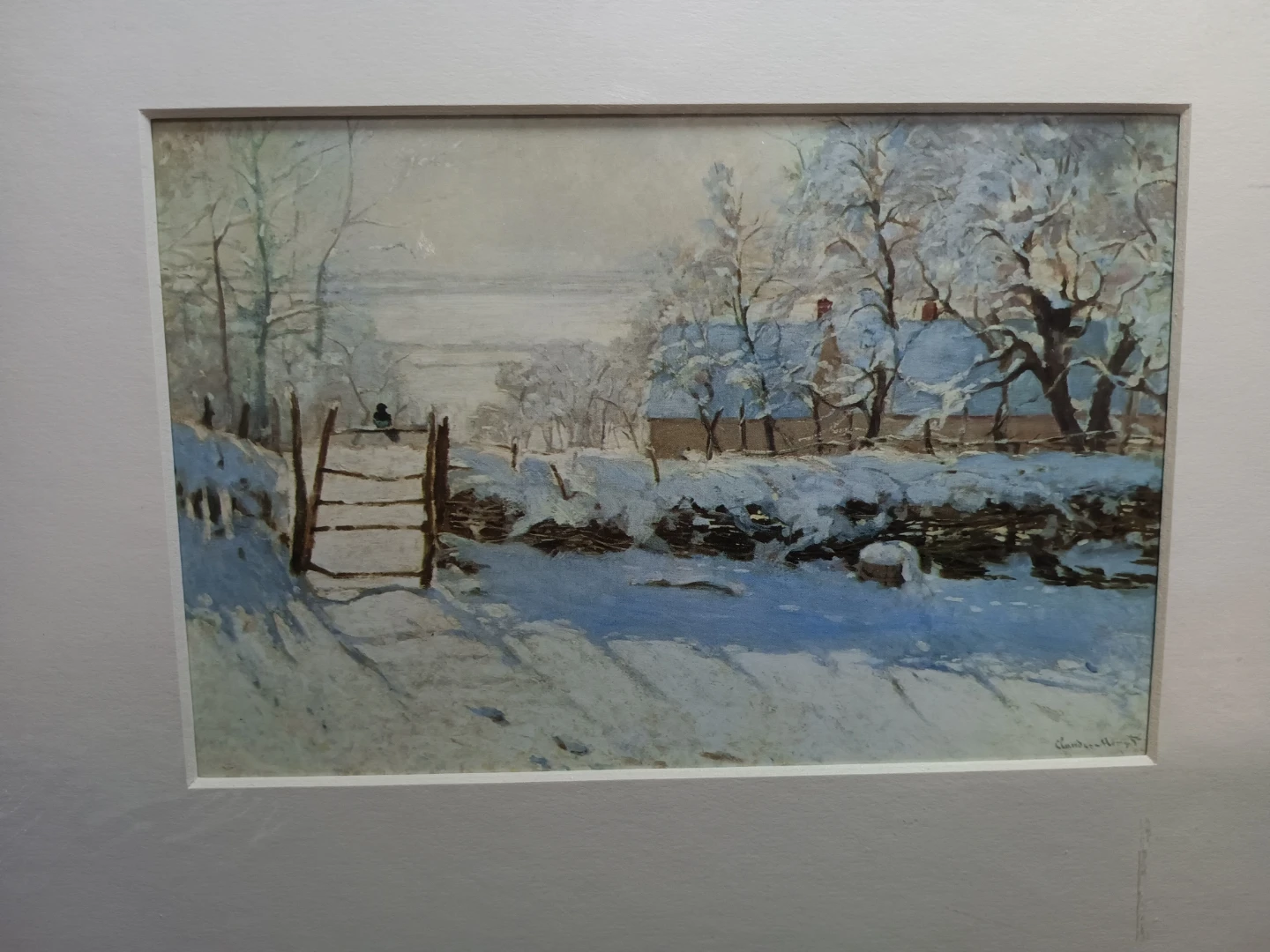 Claude Monet La Pie Art Print - photo 2