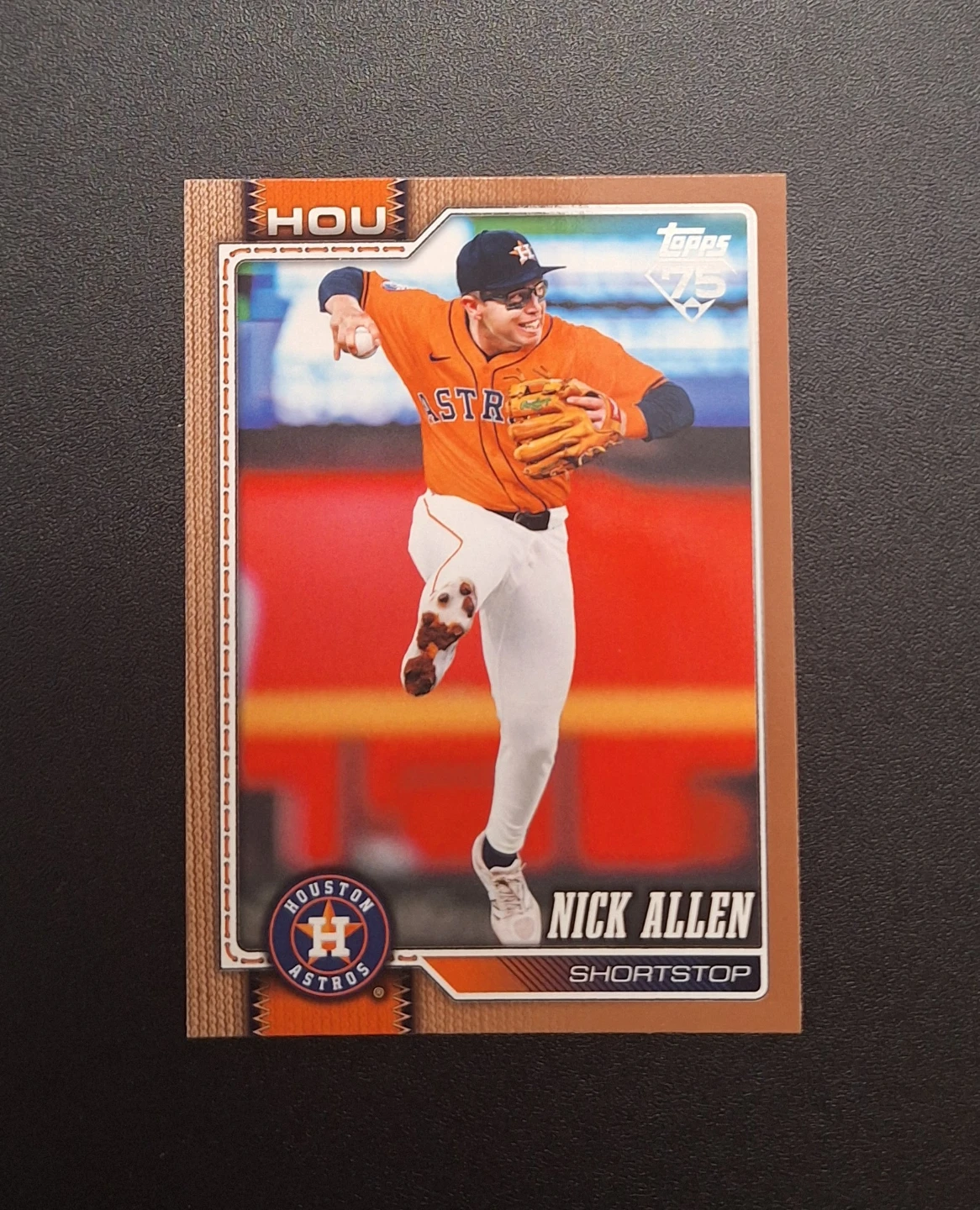 Nick Allen Gold Border #/2026 Topps 2026