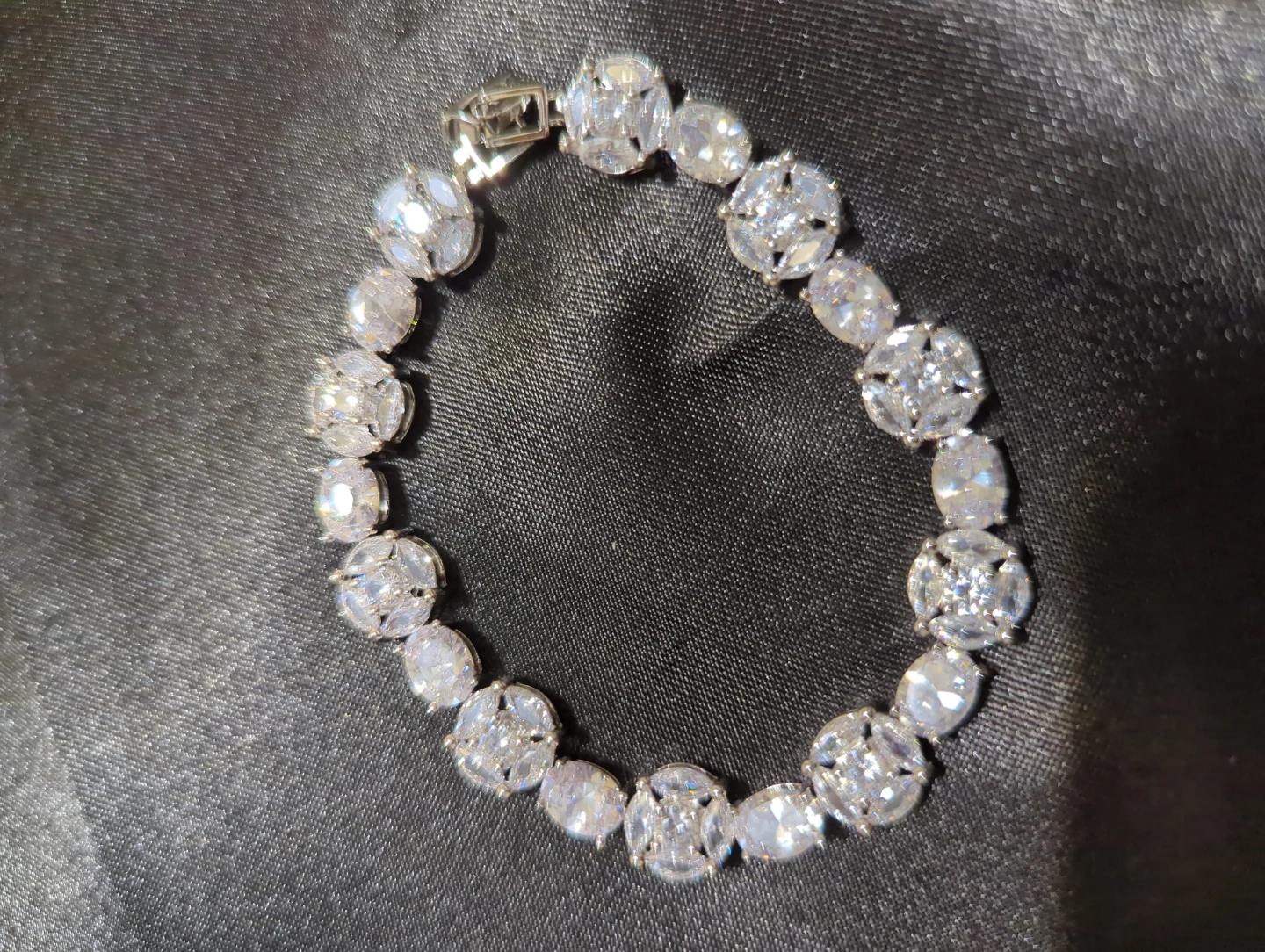 Cubic Zirconia Tennis Bracelet - photo 3