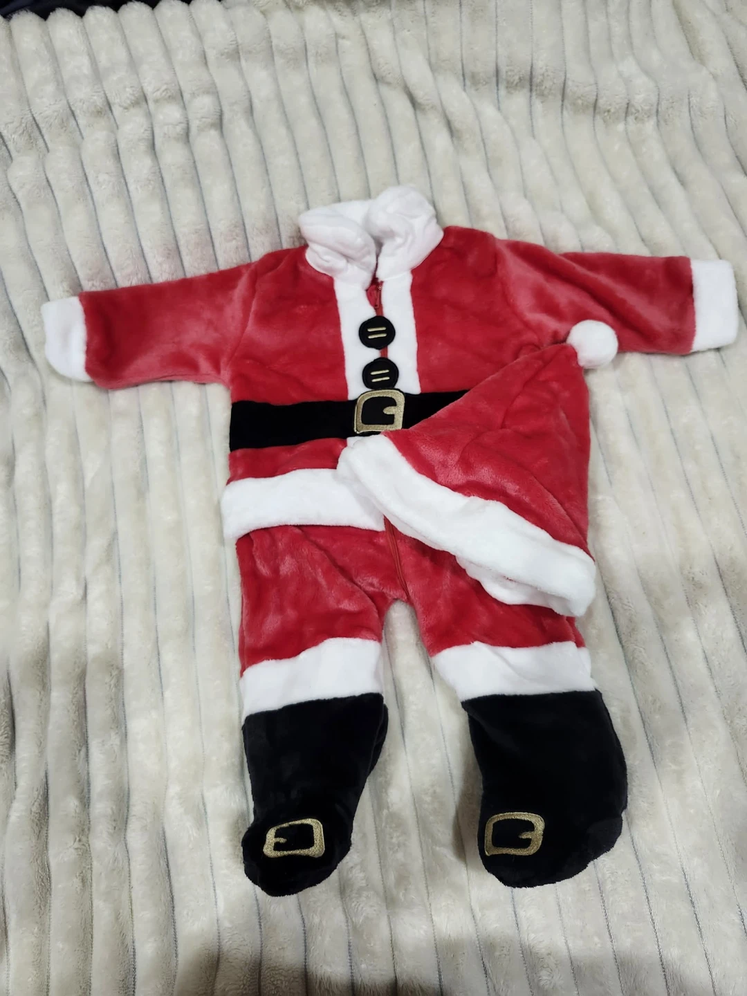 Baby Santa Costume for 0-6 Months - photo 2