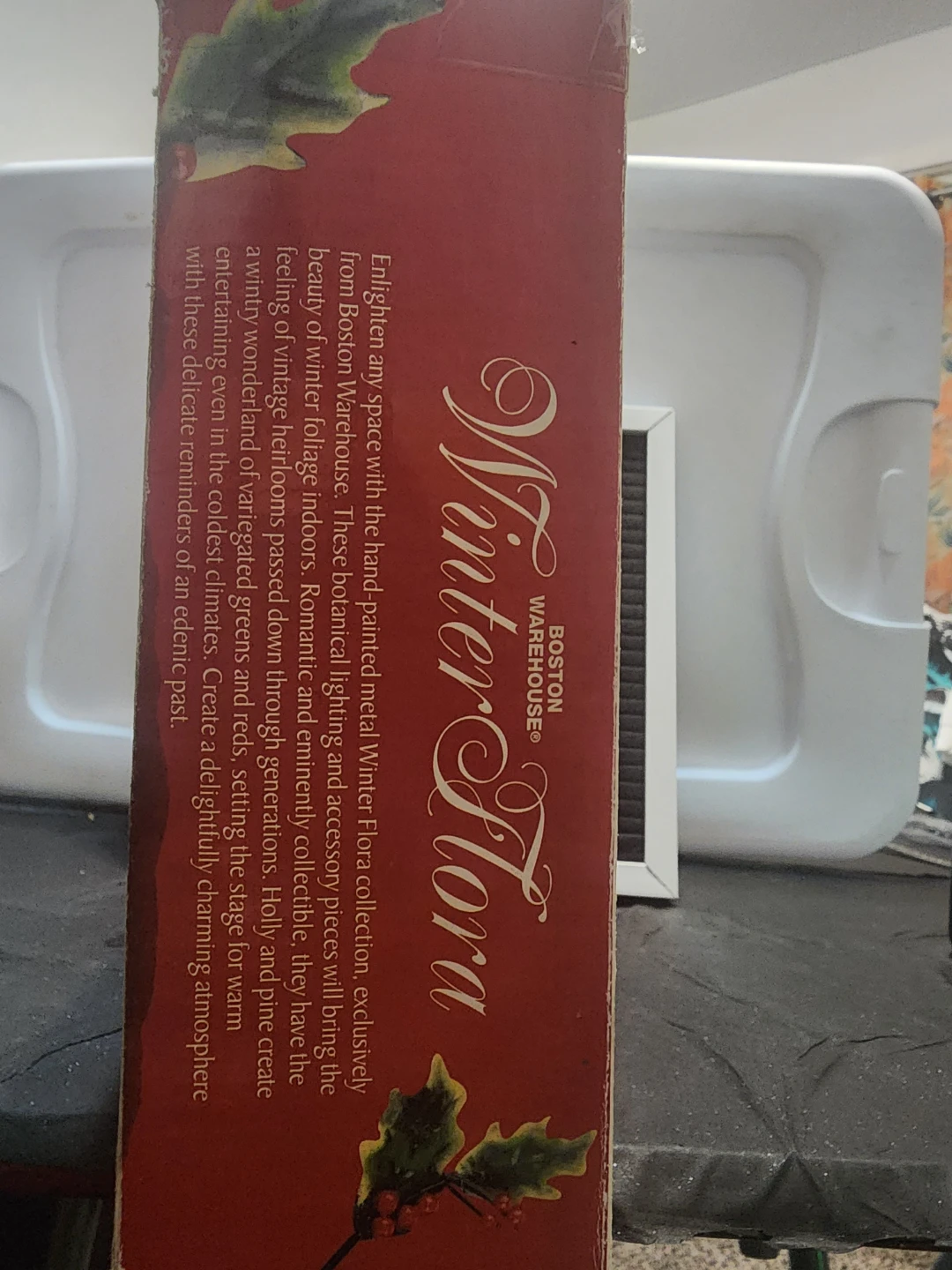 Boston Warehouse Winter Flora Candle Holder - photo 2