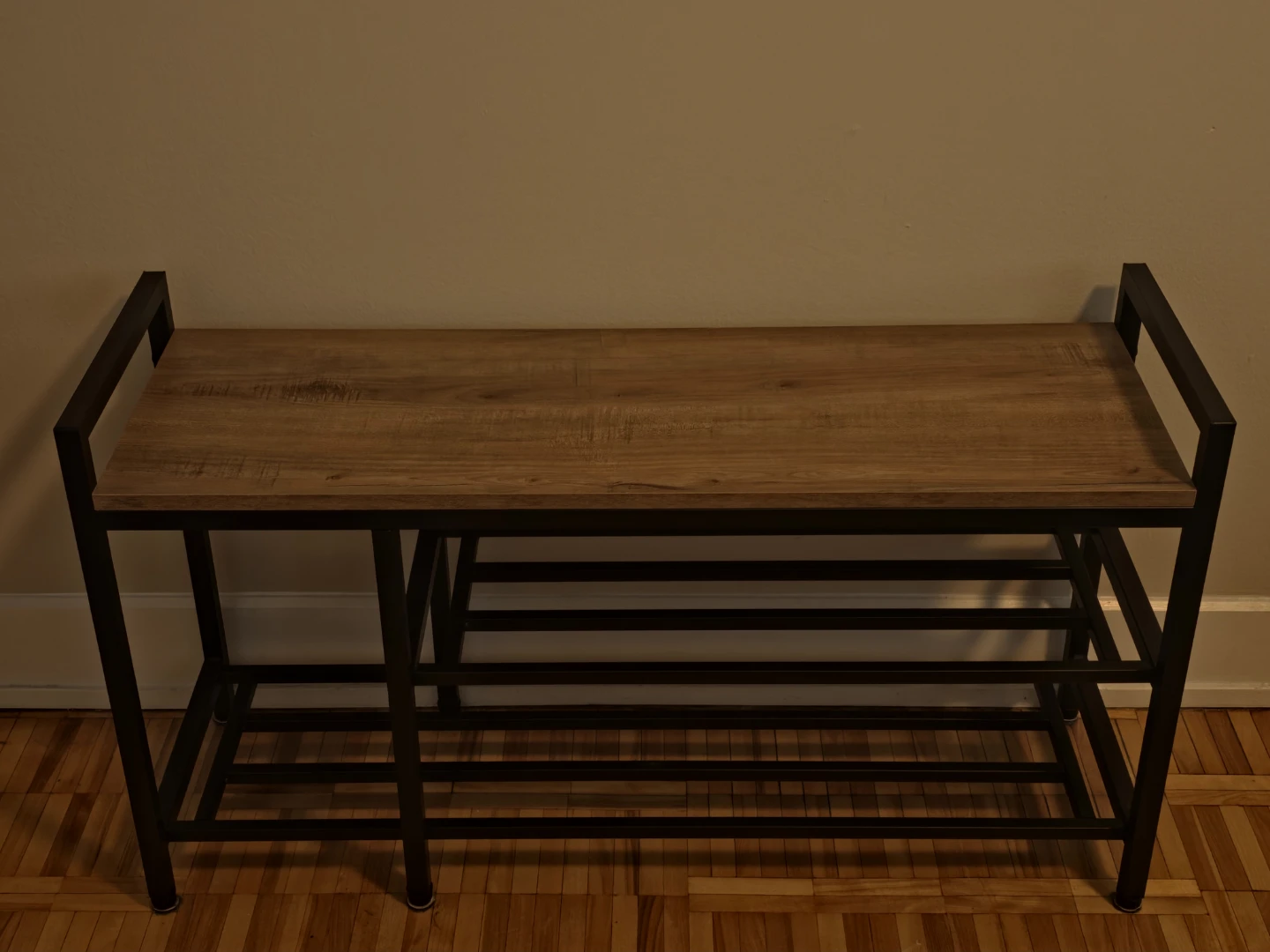 Industrial Style Shoe Bench - photo 2