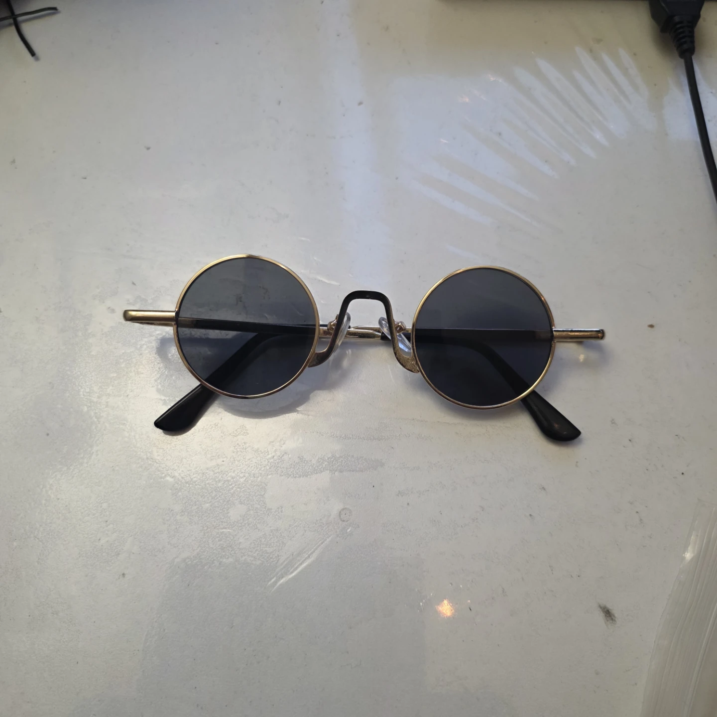 Retro Round Sunglasses – Vintage Hippnon Style (Brand New) - photo 3