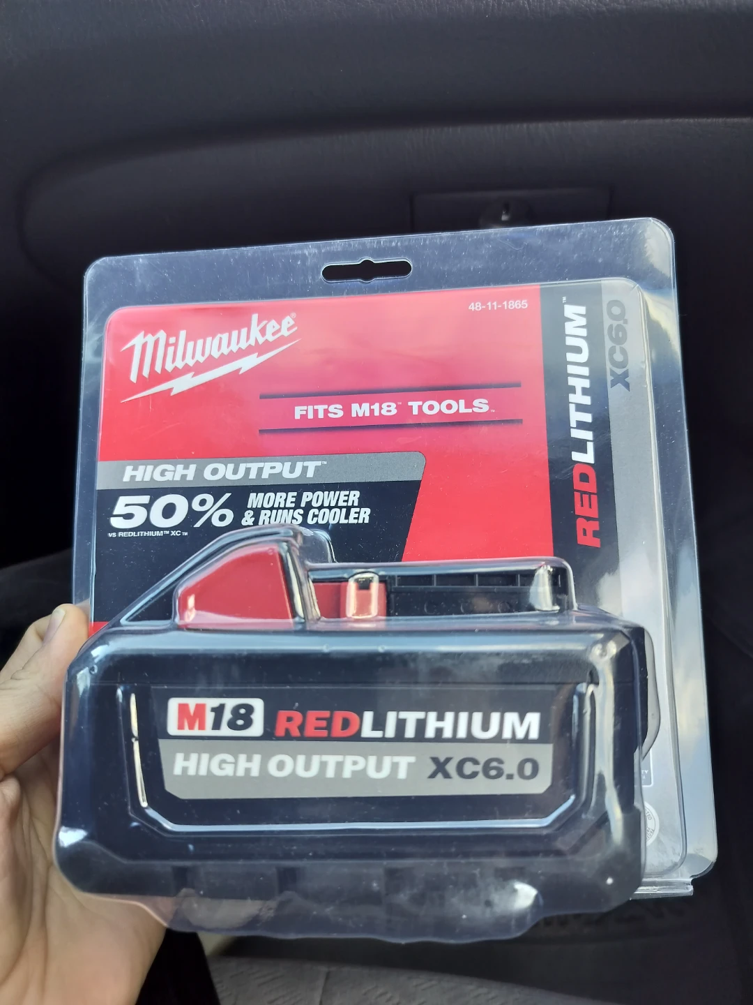 Milwaukee M18 REDLITHIUM HIGH OUTPUT XC6.0 Battery